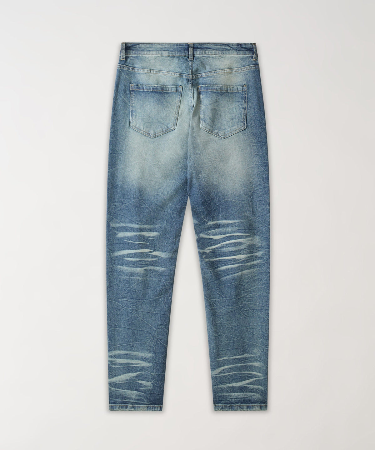Breakaway Distressed Skinny Jeans - Blue