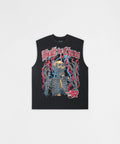 Built For Chaos Muscle Tee - Washed Black