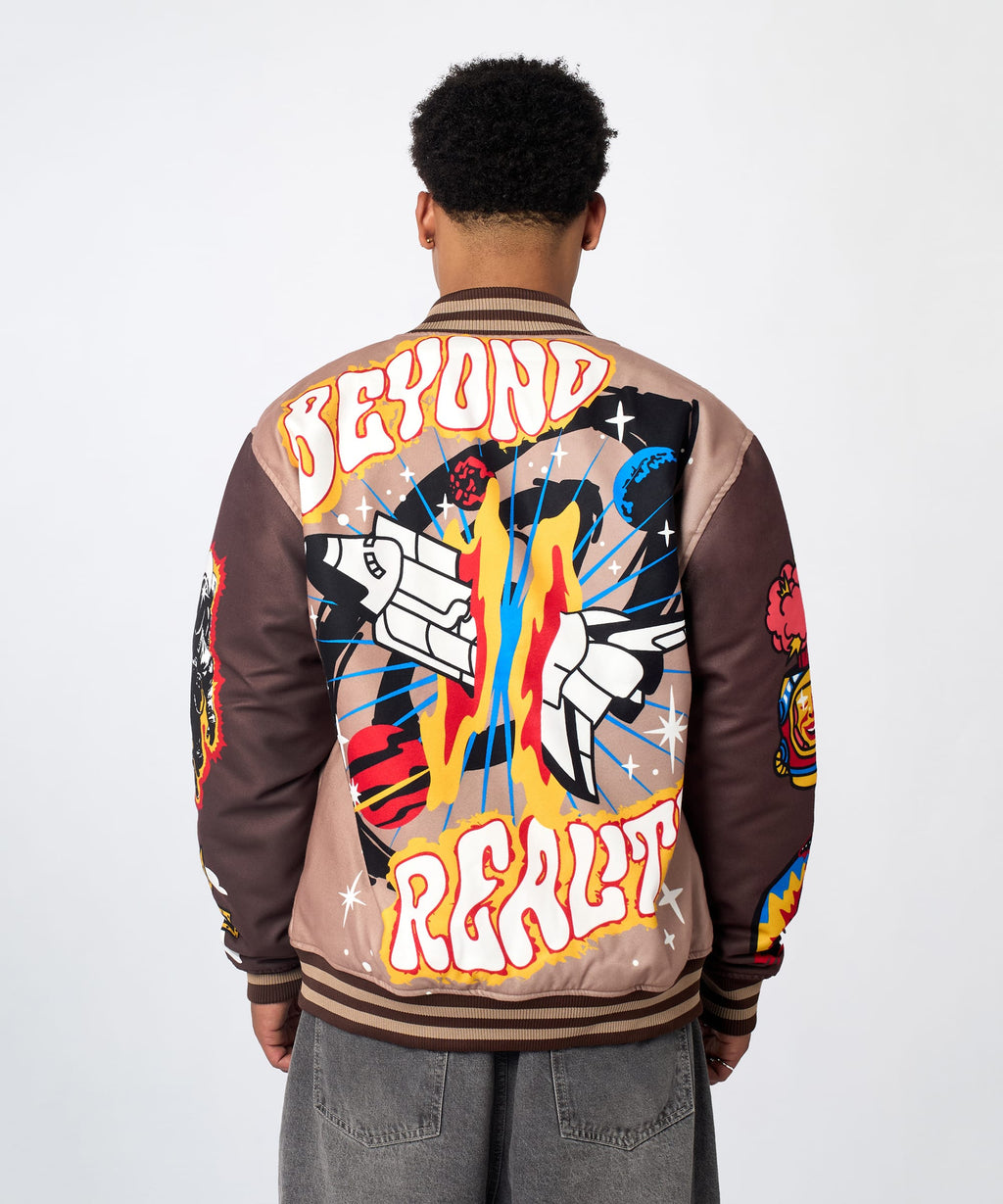 Beyond Reality Varsity Jacket