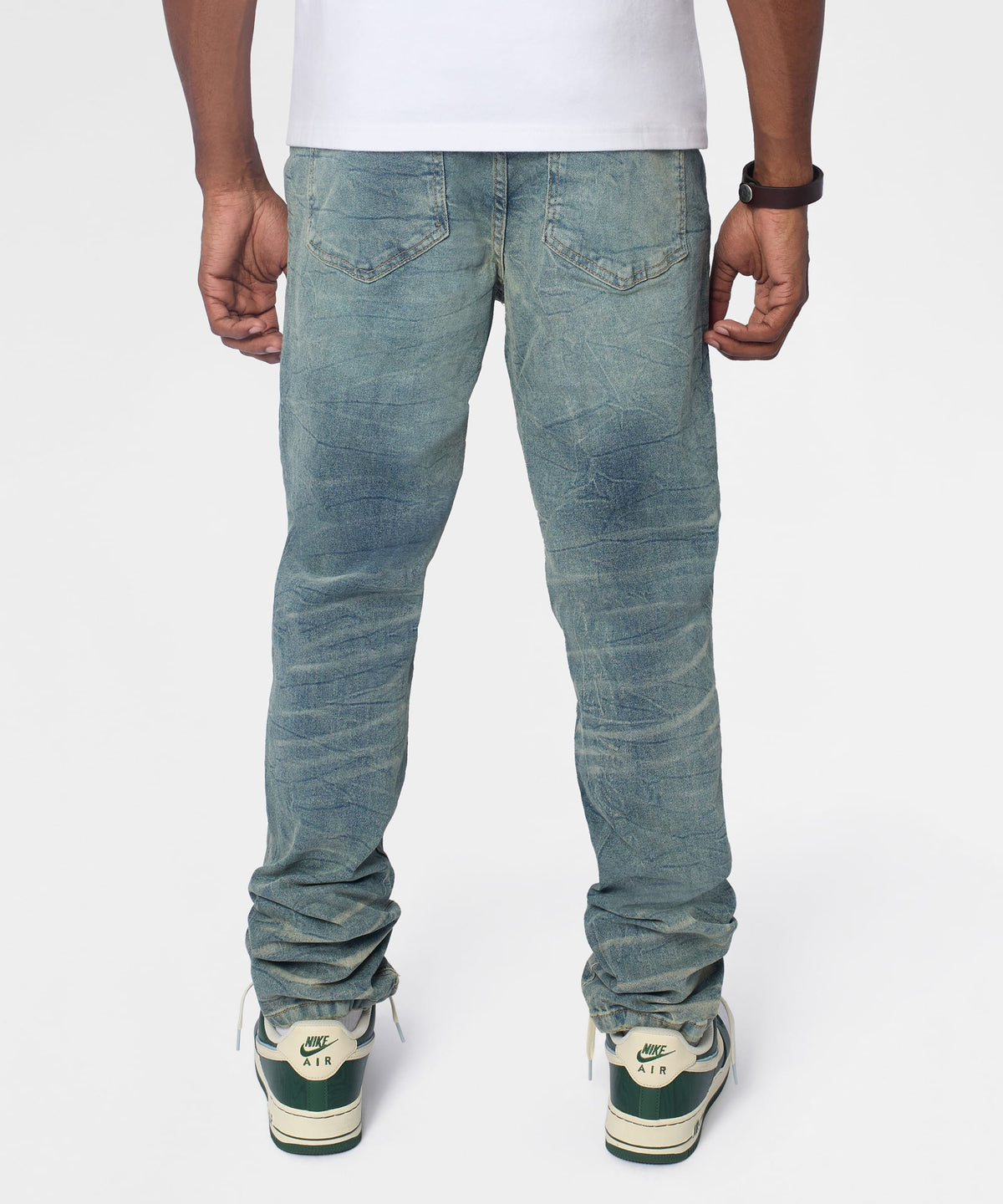 Breakaway Distressed Skinny Jeans - Blue