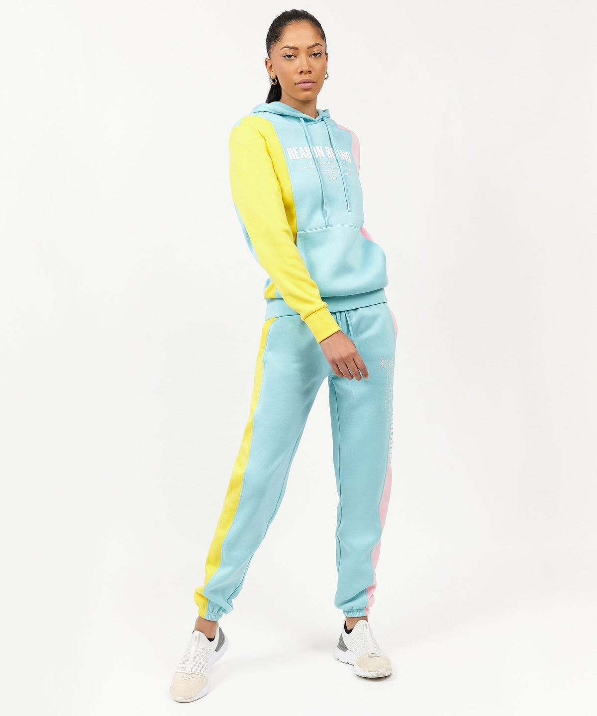Blocked Hoodie
