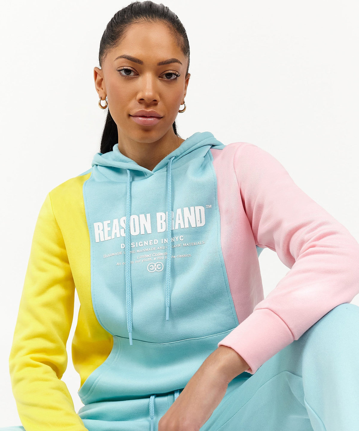 Blocked Hoodie